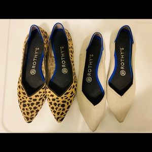 Rothy’s The Point Flats Sz 8 Bundle